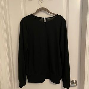 2 Blouses - Banana Republic Factory Luxe Spun Cotton Blouse - Size L